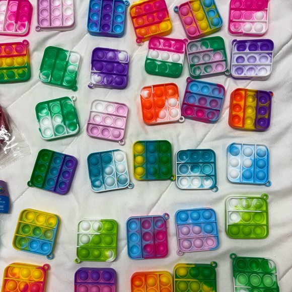 35+ Colorful Pop Fidget Toy Set - Picture 2 of 5